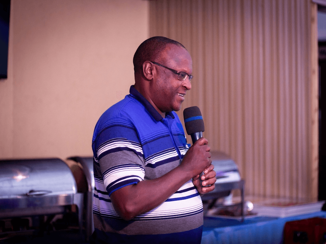Guest speaker at fundraising event